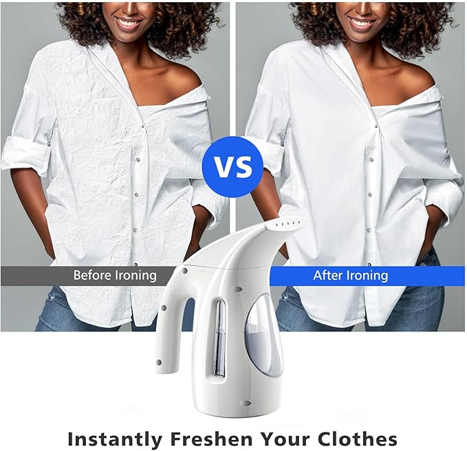 HiLIFE Steamer for Clothes, Portable Handheld Design, 240ml Big Capacity - Image 3