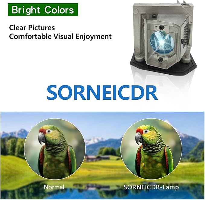 SORNEICDR BL-FU240A/SP.8RU01GC01/BL-FU190E/SP.8VC01GC01 Replacement Projector - Image 3