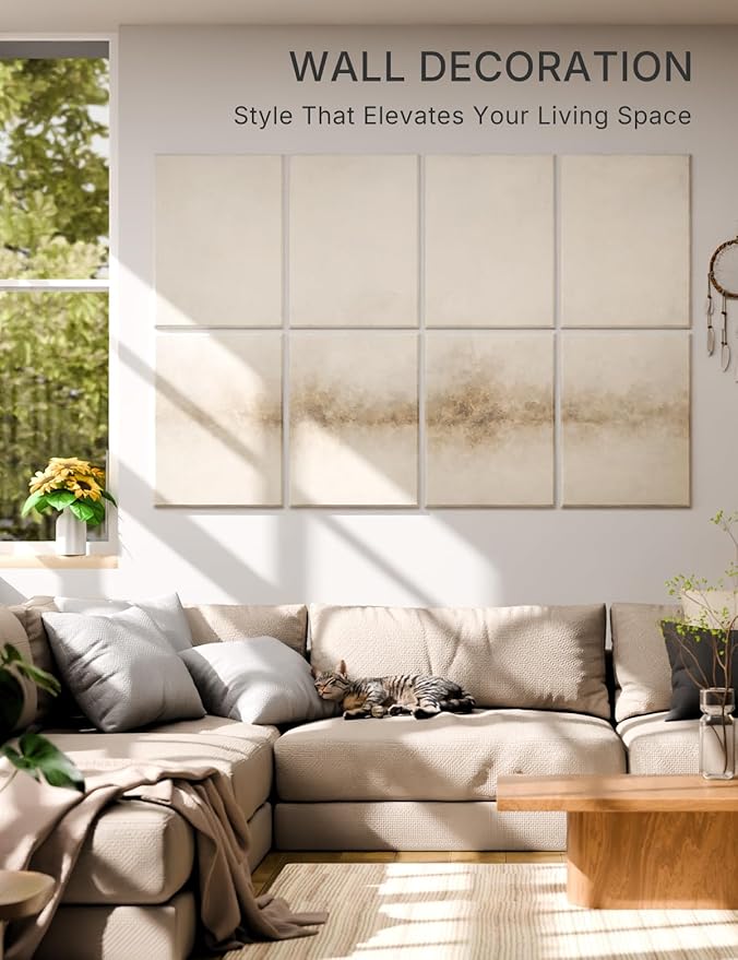 Wall Art Acoustic Panels, Decorative Sound Absorbing Panels - Image 3