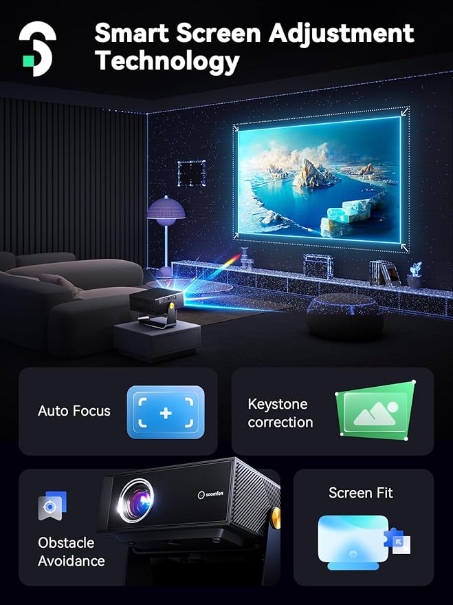 SOOMFON SK3 Smart Projector - Image 6