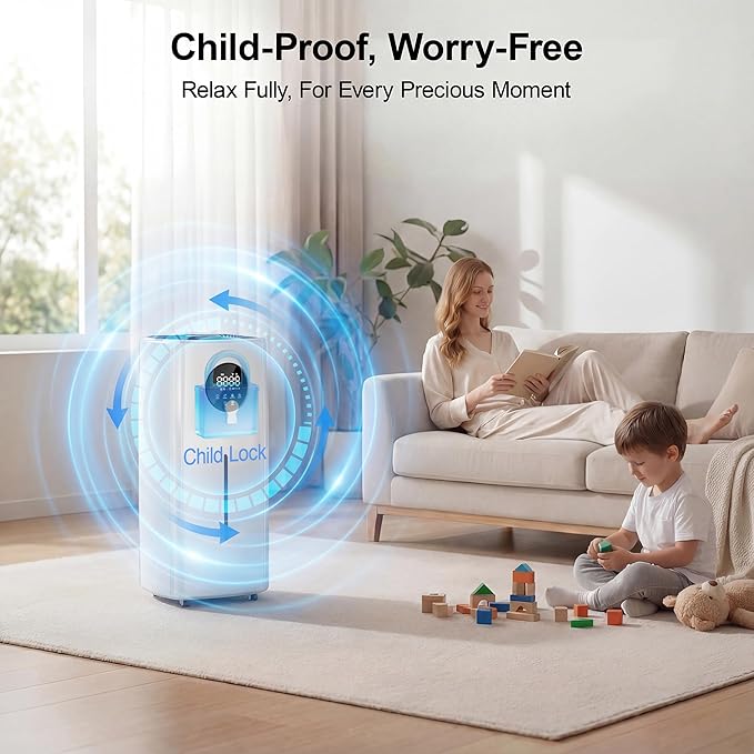 21L/5.5Gal Humidifiers for Bedroom, Humidifier Large Room - Image 6