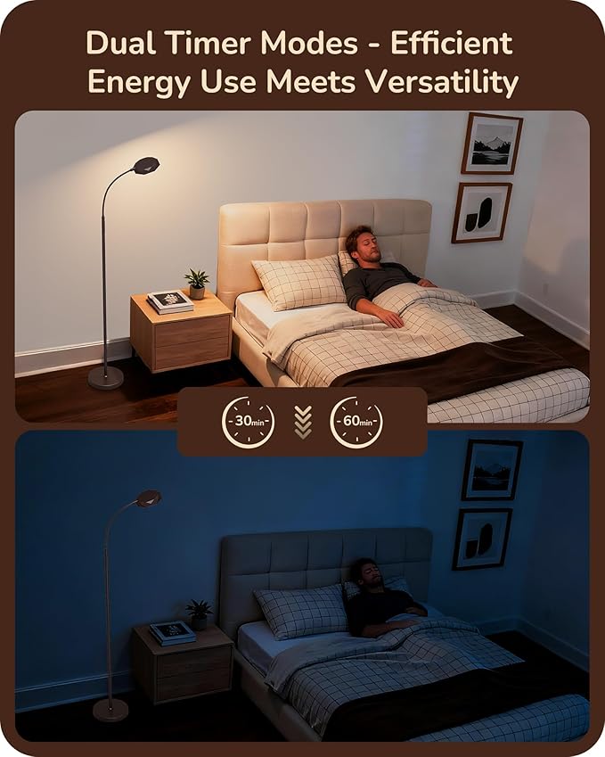 EDISHINE Modern LED Floor Lamp, 1300LM Bright Floor Lamps - Image 6
