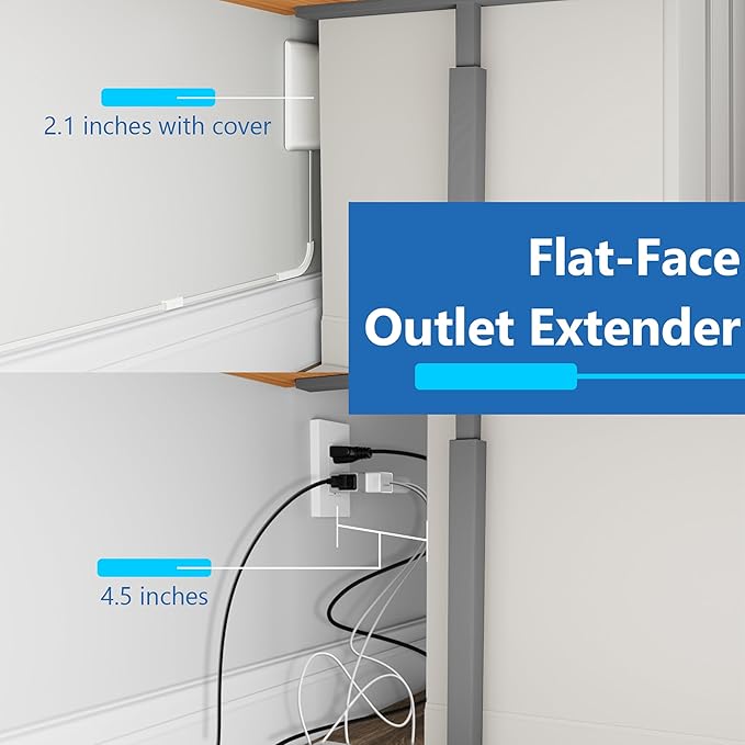 LIDER Flat-Face Outlet Extender - Image 3