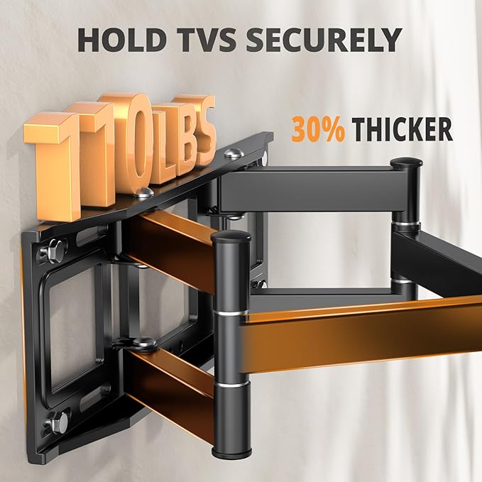 IWORKBOARD 50 55 65 inch Full Motion TV Wall Mount - Image 2