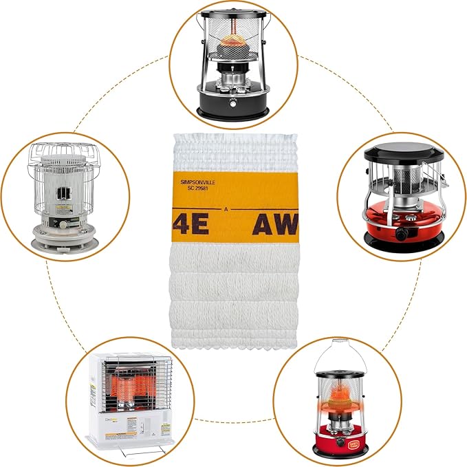 AW4E Kerosene Heater Wick, No Trim Needed, Ready to Use. - Image 6