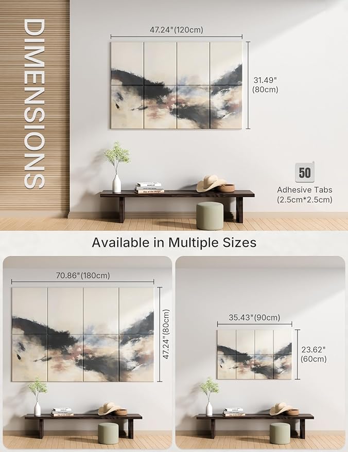 Wall Art Acoustic Panels, Decorative Sound Absorbing Panels - Image 5