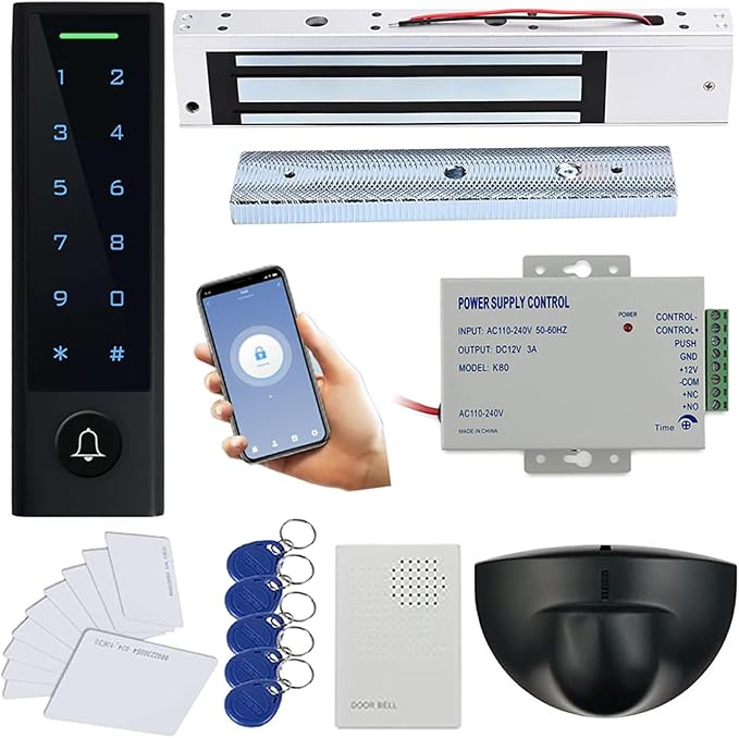MENGQI-CONTROL WiFi Remote Manage IP66 Watreproof Access Control Keypad 600lbs by MENGQI-CONTROL
