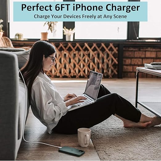 iPhone Fast Charger, iPhone Charger Fast Charging 2Pack PD 6FT Type C Quick USB - Image 6