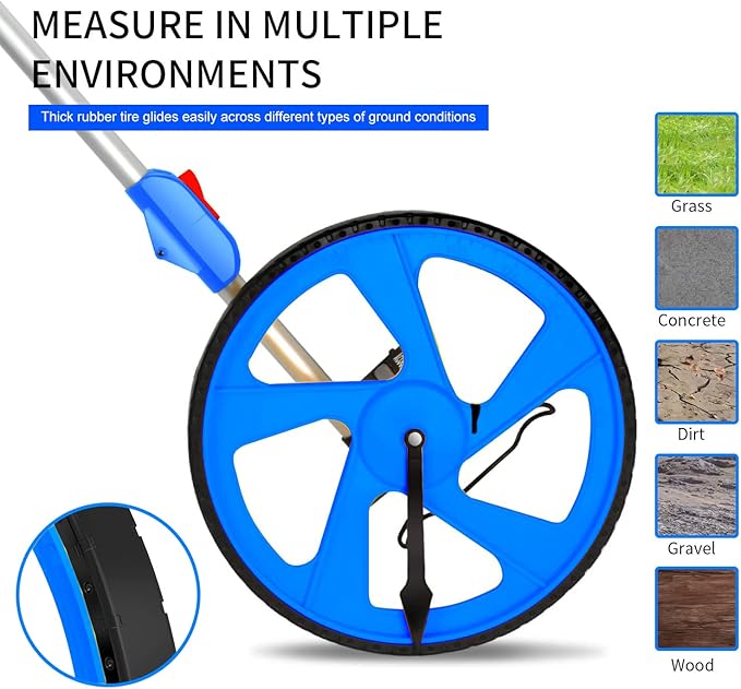 Zozen Measuring Wheel, Rolling Tape Measure Wheel - Image 5
