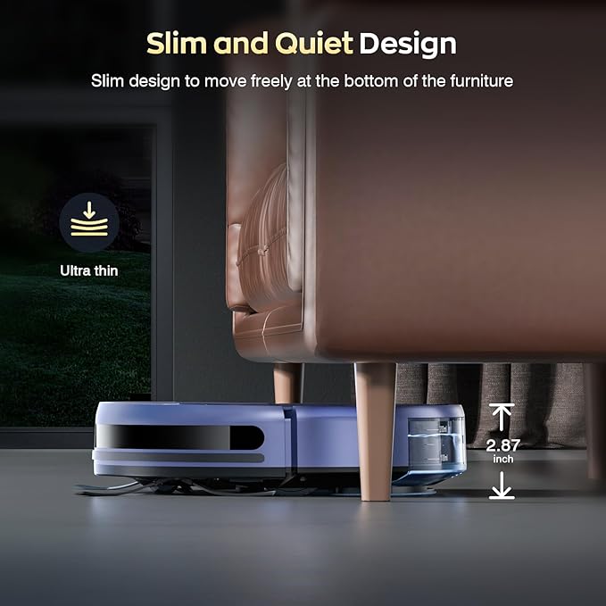 Robot Vacuum and Mop Combo, 2 in 1 Robotic Vacuums Cleaner - Image 4