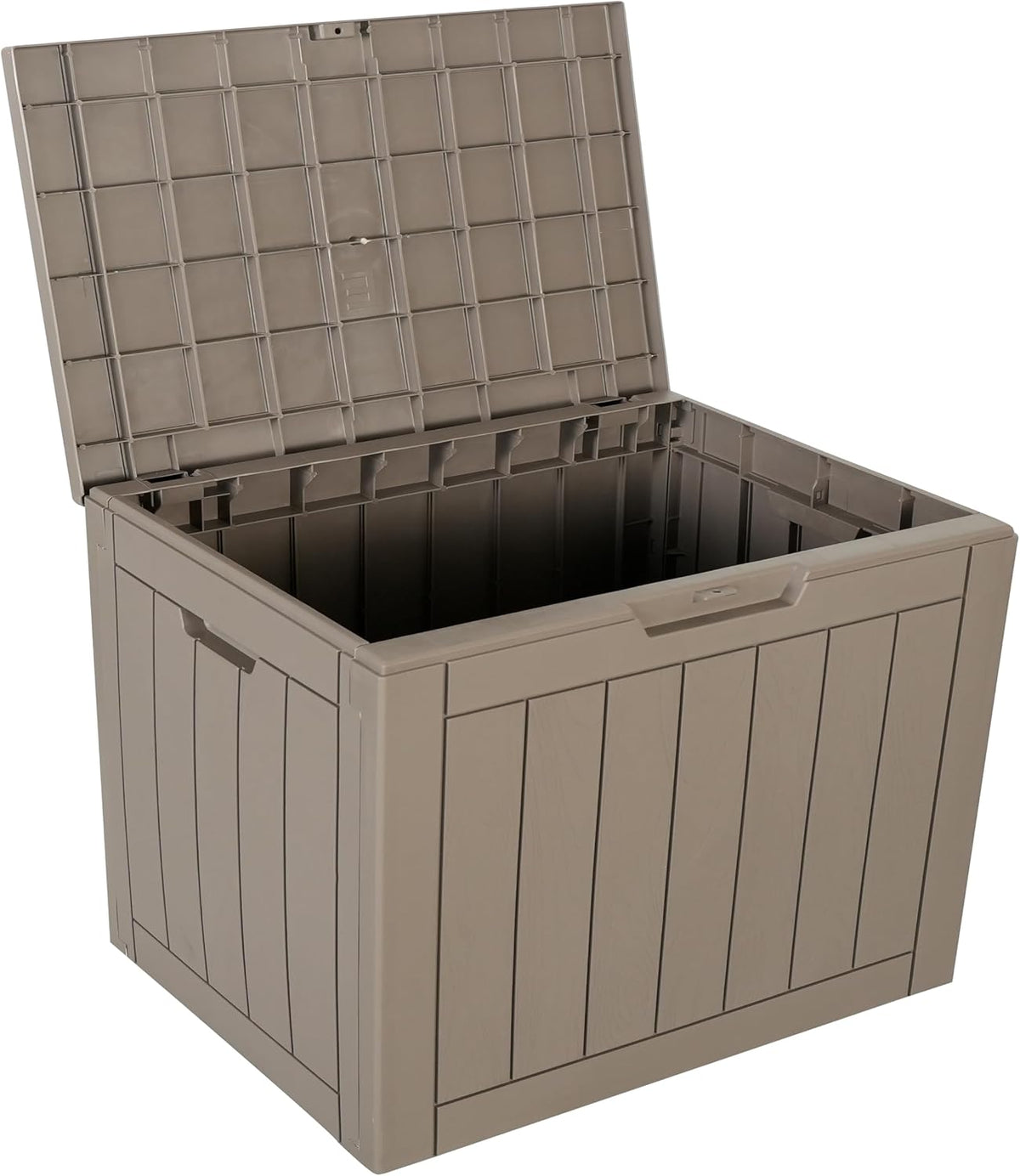 btexpert indoor outdoor storage box, 30 gallon resin, main product view