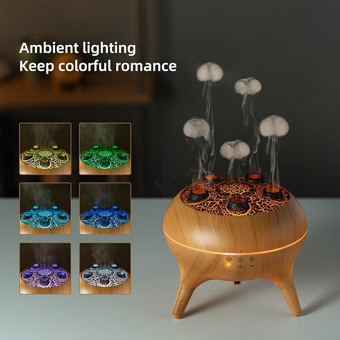 Essential Oil Diffuser 250ML, Jellyfish Diffuser Air Humidifiers Sound Pickup - Image 3