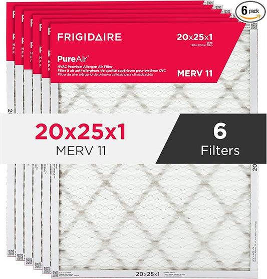 Frigidaire PureAir® 20x25x1 MERV 11 Prem Allergen Electrostatic Pleated Air by Frigidaire