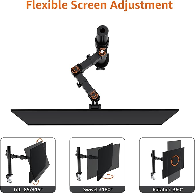 Amazon Basics Single Computer Monitor Stand - Image 4