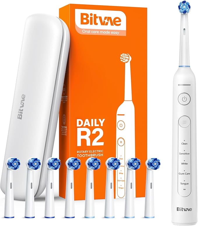 Bitvae R2 Rotating Electric Toothbrush by Bitvae