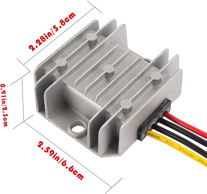 MGGi DC 24V to 12V 10A 120W Voltage Buck Converter Waterproof Power Transformer - Image 5