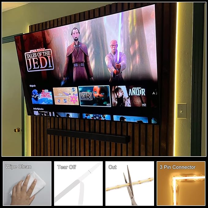 20ft COB LED Strip Lights - Image 7