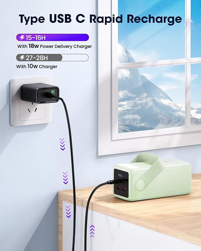 Portable Charger Power Bank 70000mAh, 22.5W Fast Charging USB C Battery Pack - Image 6