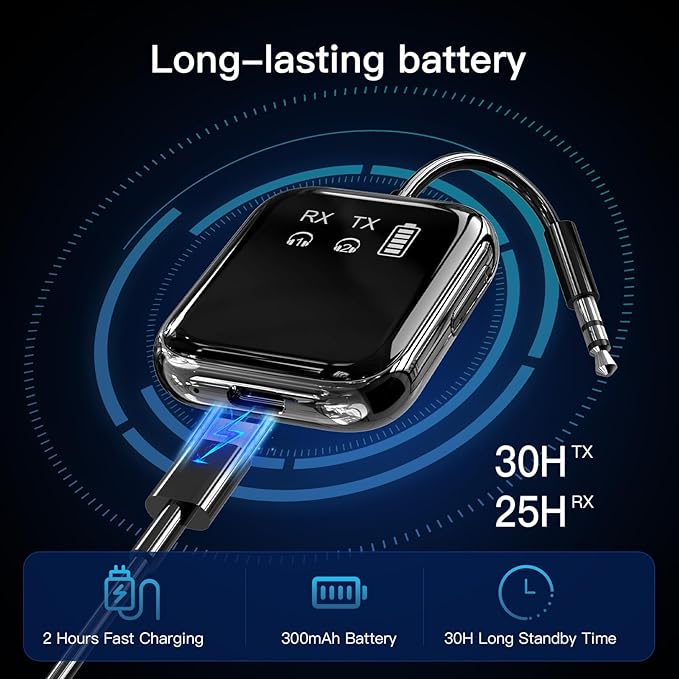 Bluetooth 5.4 Transmitter Receiver, Low-Latency - Image 7