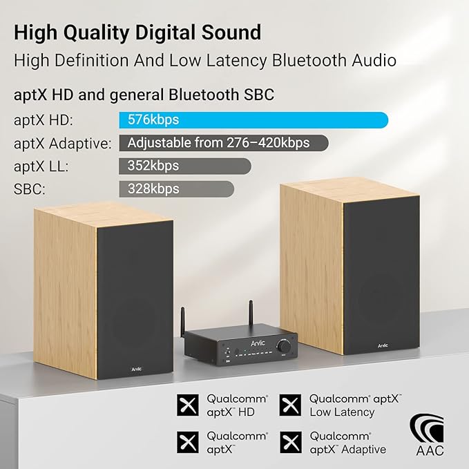 Arylic B50 2 Channel Bluetooth Amplifier - Image 5