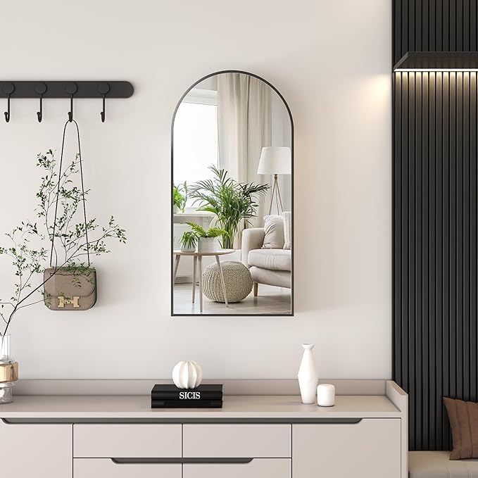 16 x 32 Black Bathroom Medicine Cabinet - Image 6