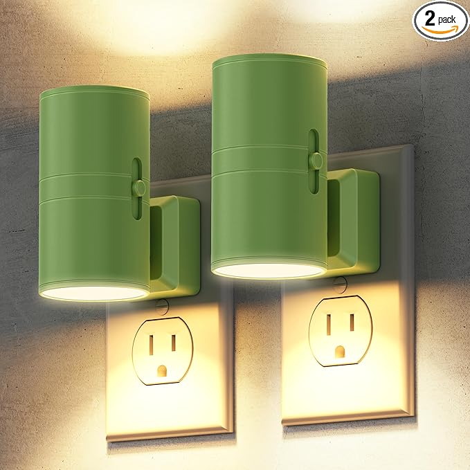 Briignite Night Lights Plug into Wall, Modern LED Night Light Plug in, Dusk to by WelcometoBriigniteenjoyyourshopping
