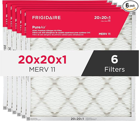 Frigidaire PureAir® 20x20x1 MERV 11 Prem Allergen Electrostatic Pleated Air by Frigidaire