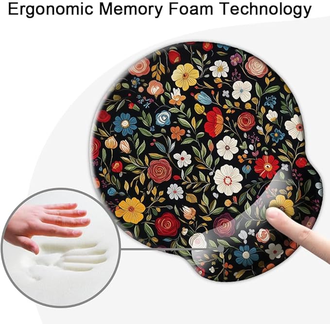 Ergo Comfort Gel Wrist Rest Mouse Pad-Ergonomic Office Mousepad - Image 4