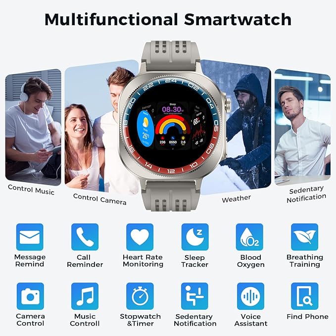Soudorv Smart Watch, 2026 AMOLED 1.43" Smartwatch - Image 7