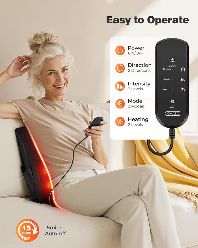 OMASSA Shiatsu Neck Massager - Image 5