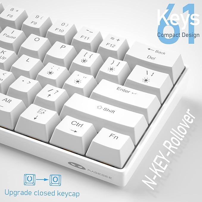 Camiysn 60% Mechanical Gaming Keyboard, Detachable Type-C Cable Mini Keyboard - Image 4