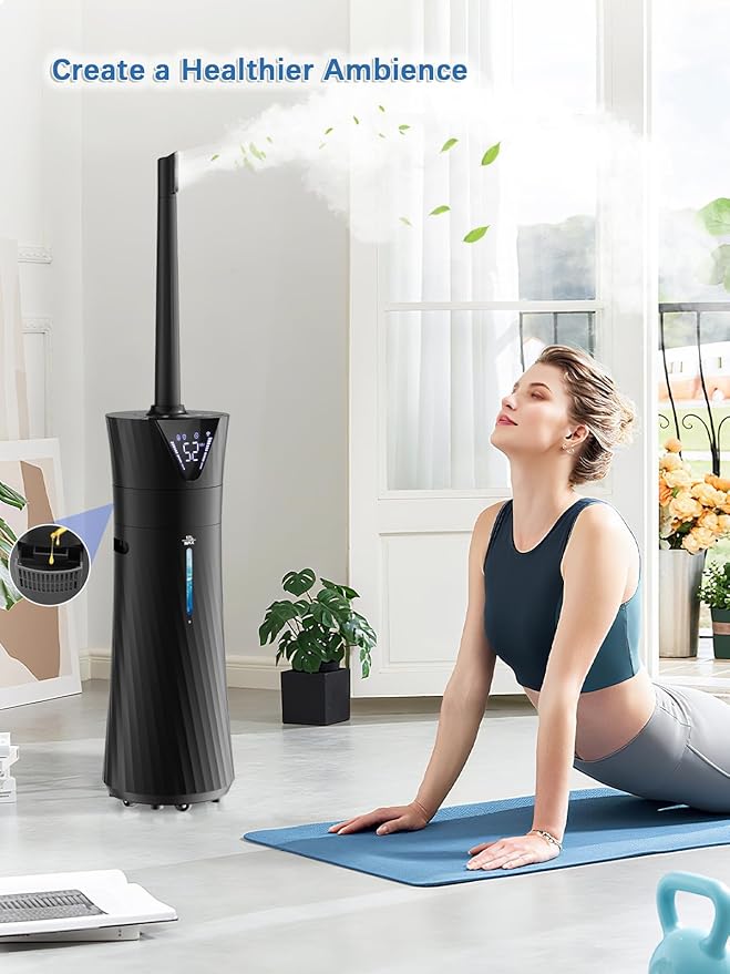 MONISEN 17L/4.5Gal Humidifier Large Room, Smart Quiet Ultrasonic Cool Mist - Image 7