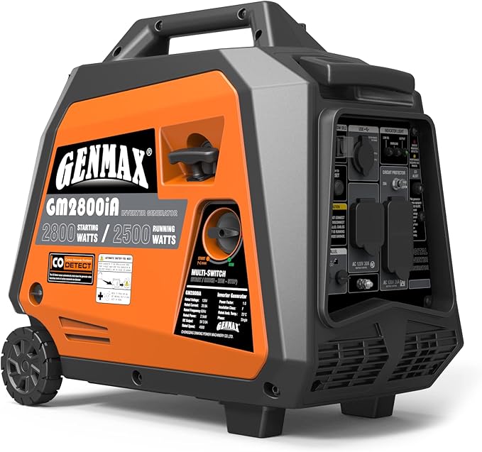 GENMAX Generator，EPA Compliant, Eco-Mode Feature, Ultra Lightweight by GENMAX