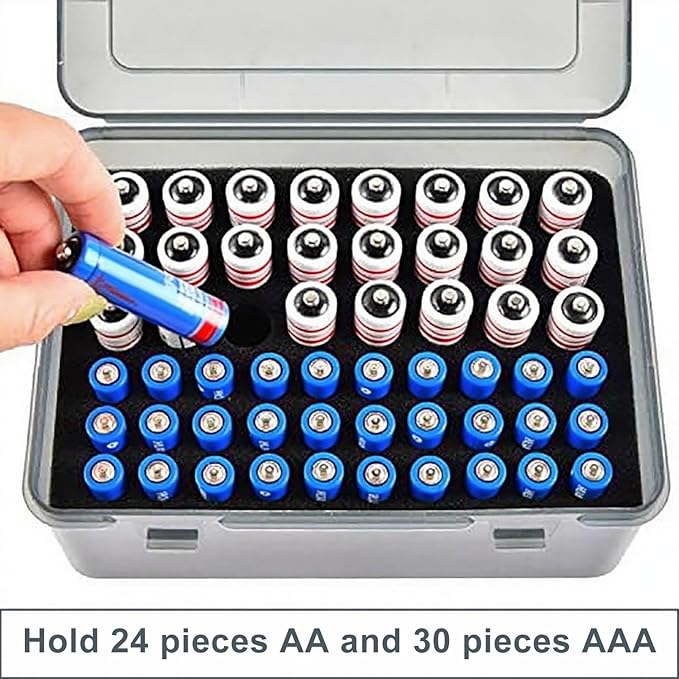 OEAYA Battery Organizer, Portable Battery Box - Image 7