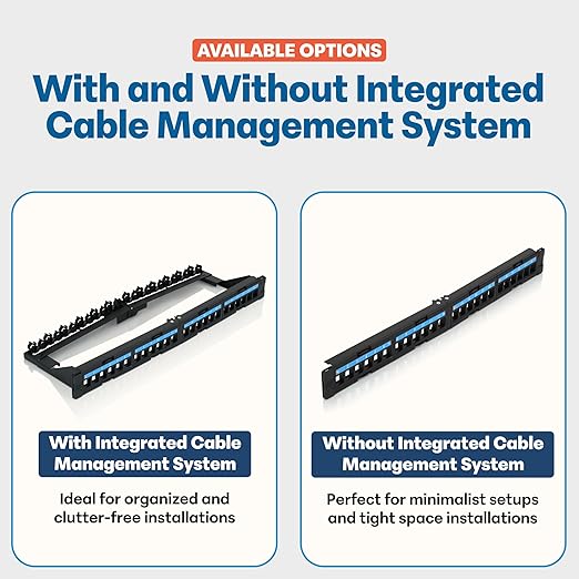 Everest 24 Port Keystone Patch Panel - Image 7