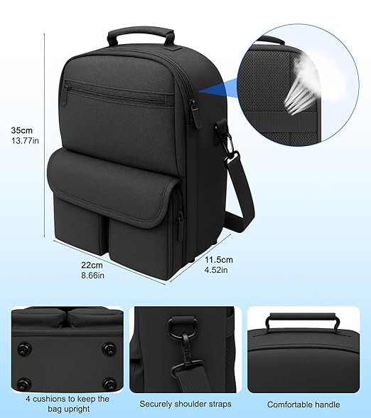 YRXVW Large Carrying Case for Meta Quest 3S/3/2, Compatible - Image 4