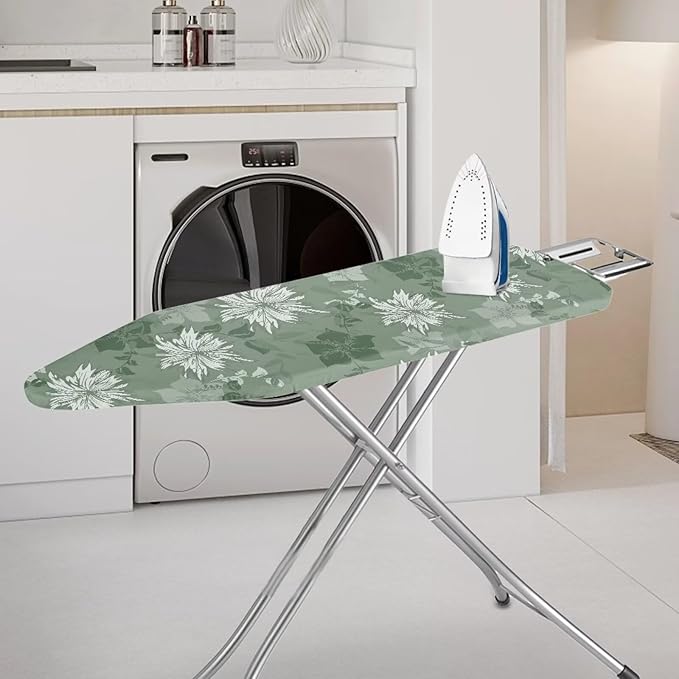 ZCFYGDX Ironing Board Covers Flower Branches Green Print Easy to Install - Image 2