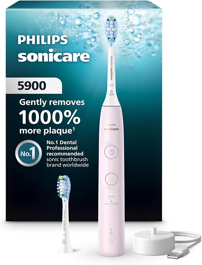 Philips Sonicare 5900 Rechargeable Toothbrush Pink by PhilipsSonicare