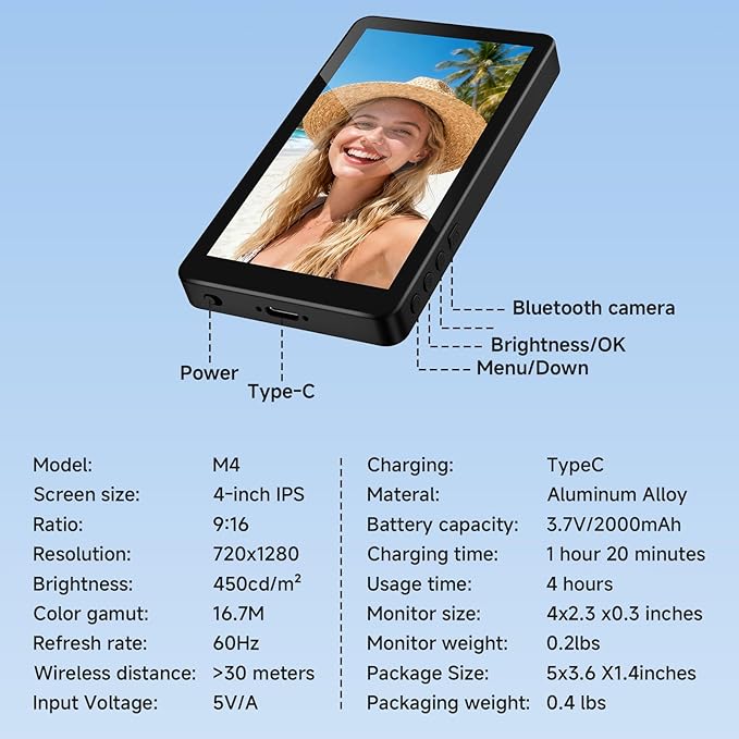 Bouvardia for Magnetic Vlog Selfie Monitor Screen, Zero-Lag Screen Sharing - Image 8