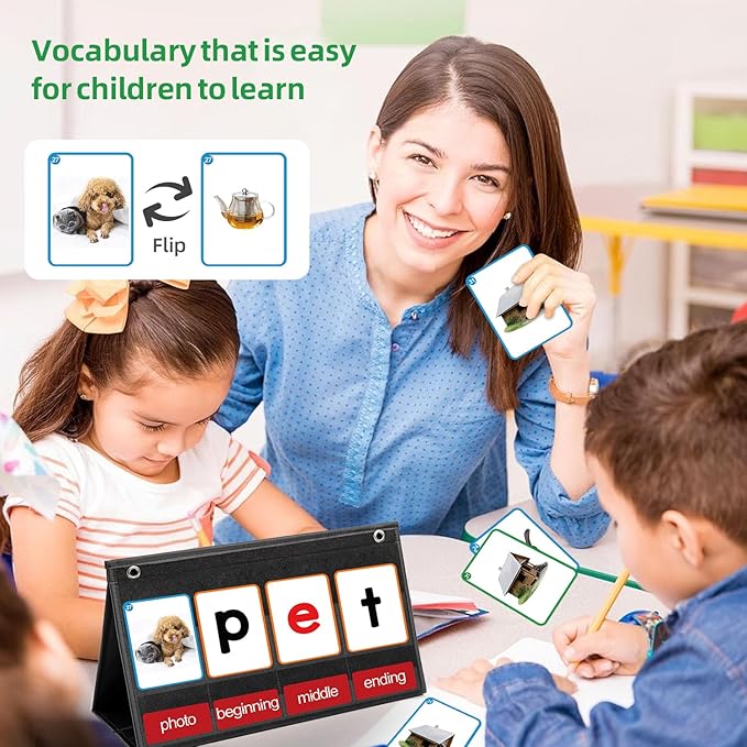 CVC Word Builder Desktop Pocket Chart - Image 4