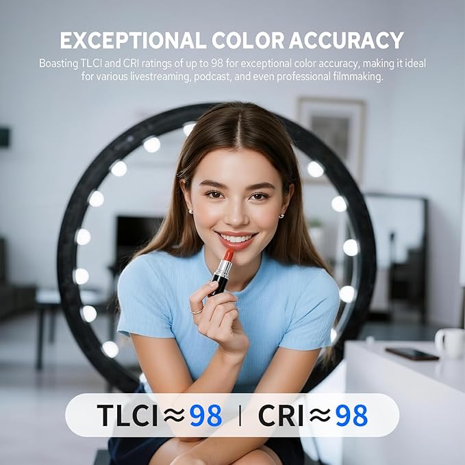 Godox Litemons LE300Bi 300W Bicolor LED Video Light, 58900Lux@1M CRI98+ Studio - Image 3