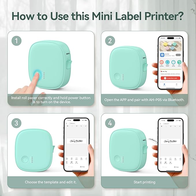 XenGro Mini Label Maker Machine - Image 4