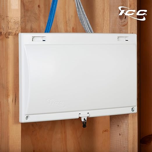 ICC 8” Plastic Structured Wiring Enclosure - Image 9