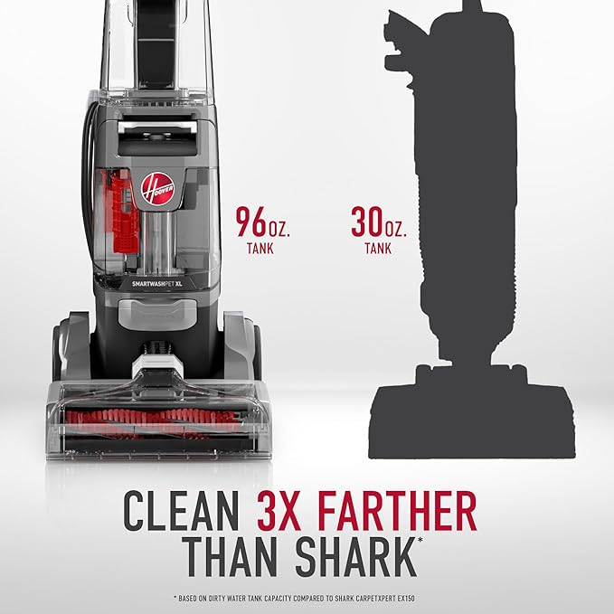 Hoover SmartWash Pet XL Upright Carpet Cleaner Machine - Image 4