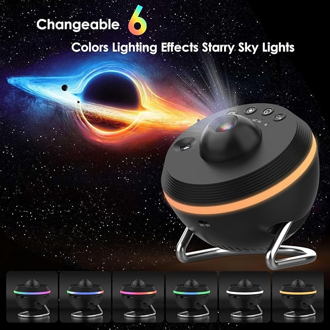 Galaxy Projector for Bedroom, 13 in 1 Planetarium Projector - Image 3