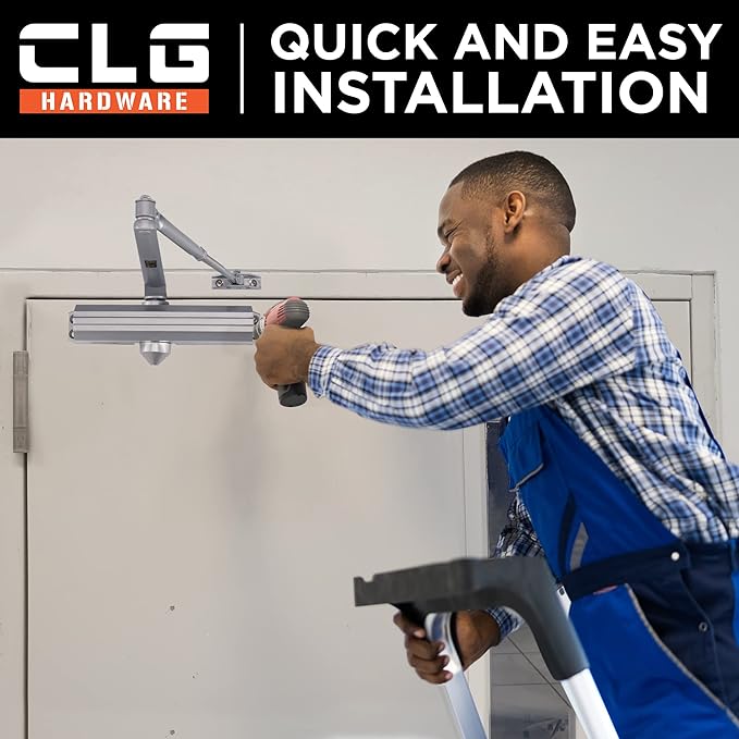 CLG HARDWARE Medium/Heavy Duty Commercial Door Closer DC7016 - Image 4