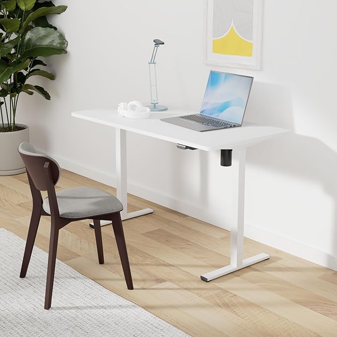 SANODESK Electric Standing Desk 48 x 24 Inches Whole-Piece Desktop Height - Image 2