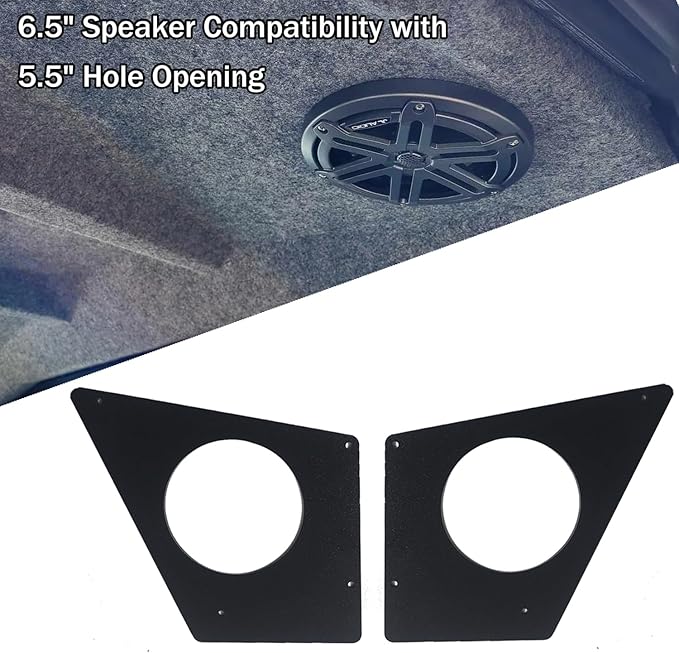 Uiuilz 6.5" Speaker Adaptors Roof Mount Kit - Image 3