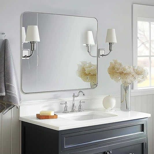 ANDY STAR Brushed Nickel Mirrors by ANDYSTAR
