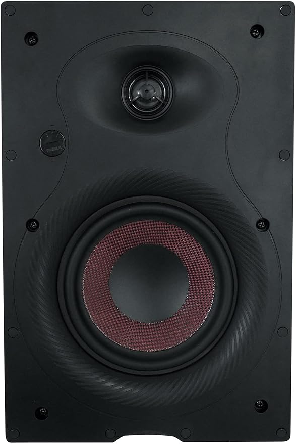Rockville Pair WA658 240W in-Wall Speakers, 6.5" Kevlar Woofer, Silk Dome - Image 2
